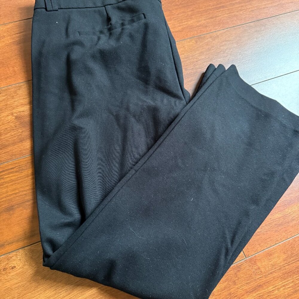 Studio by Torrid Trouser Bootcut Ponte Pant Deep Black Size 20S - Picture 8 of 9